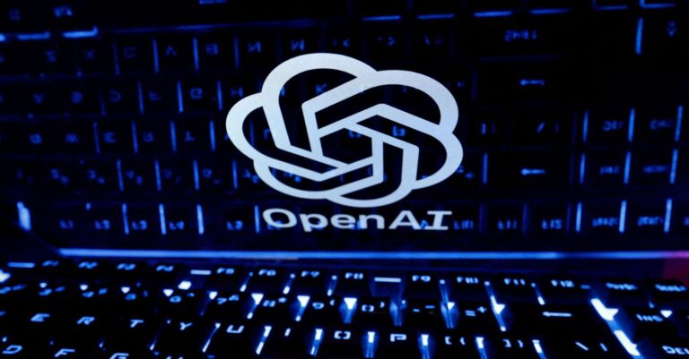 FILE PHOTO: Illustration shows OpenAI logo