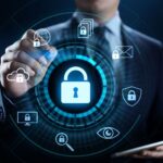 Cyber security data protection information privacy internet technology concept.